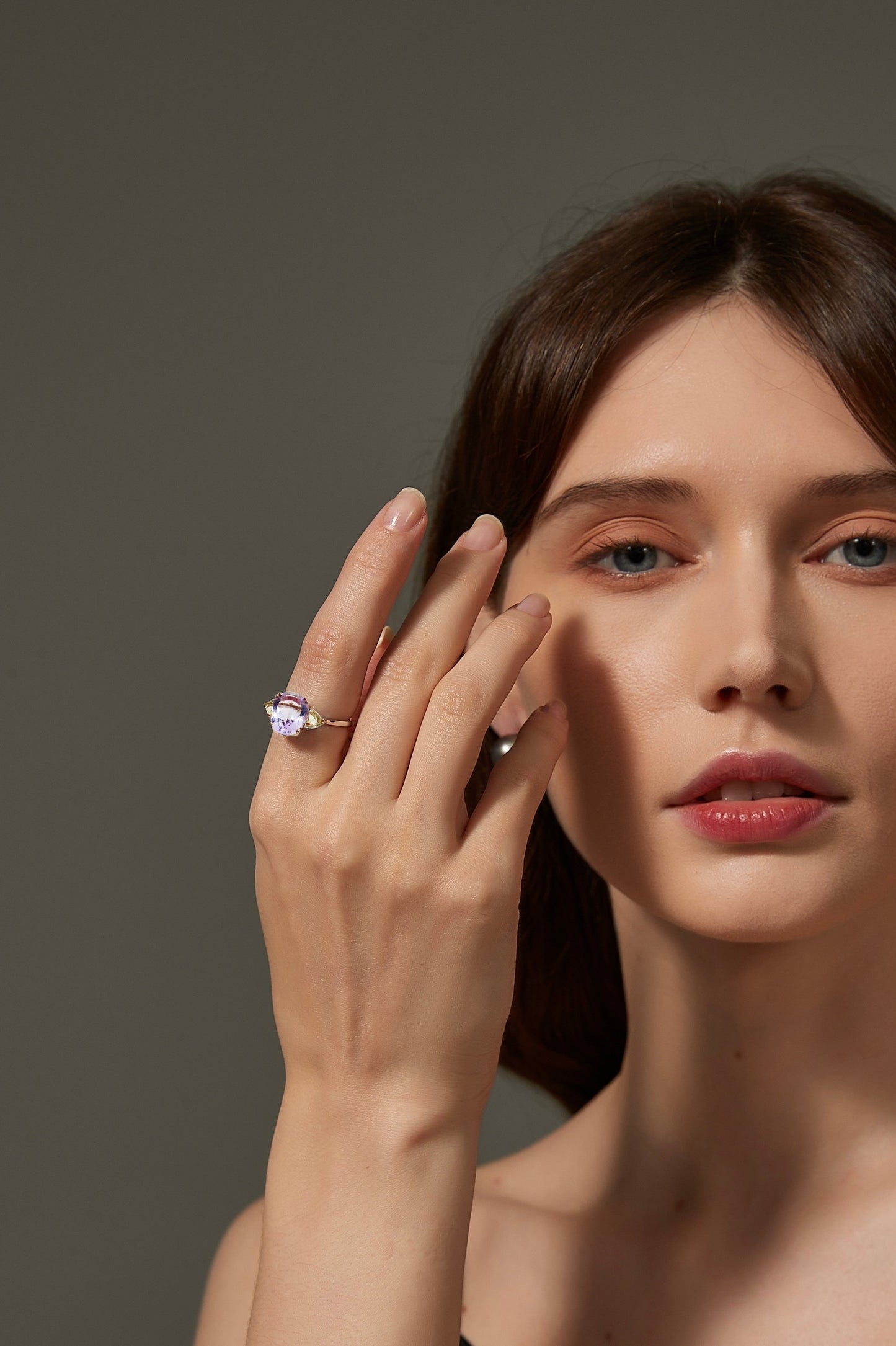 Purple Amethyst Ring