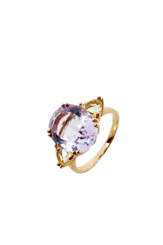 Purple Amethyst Ring