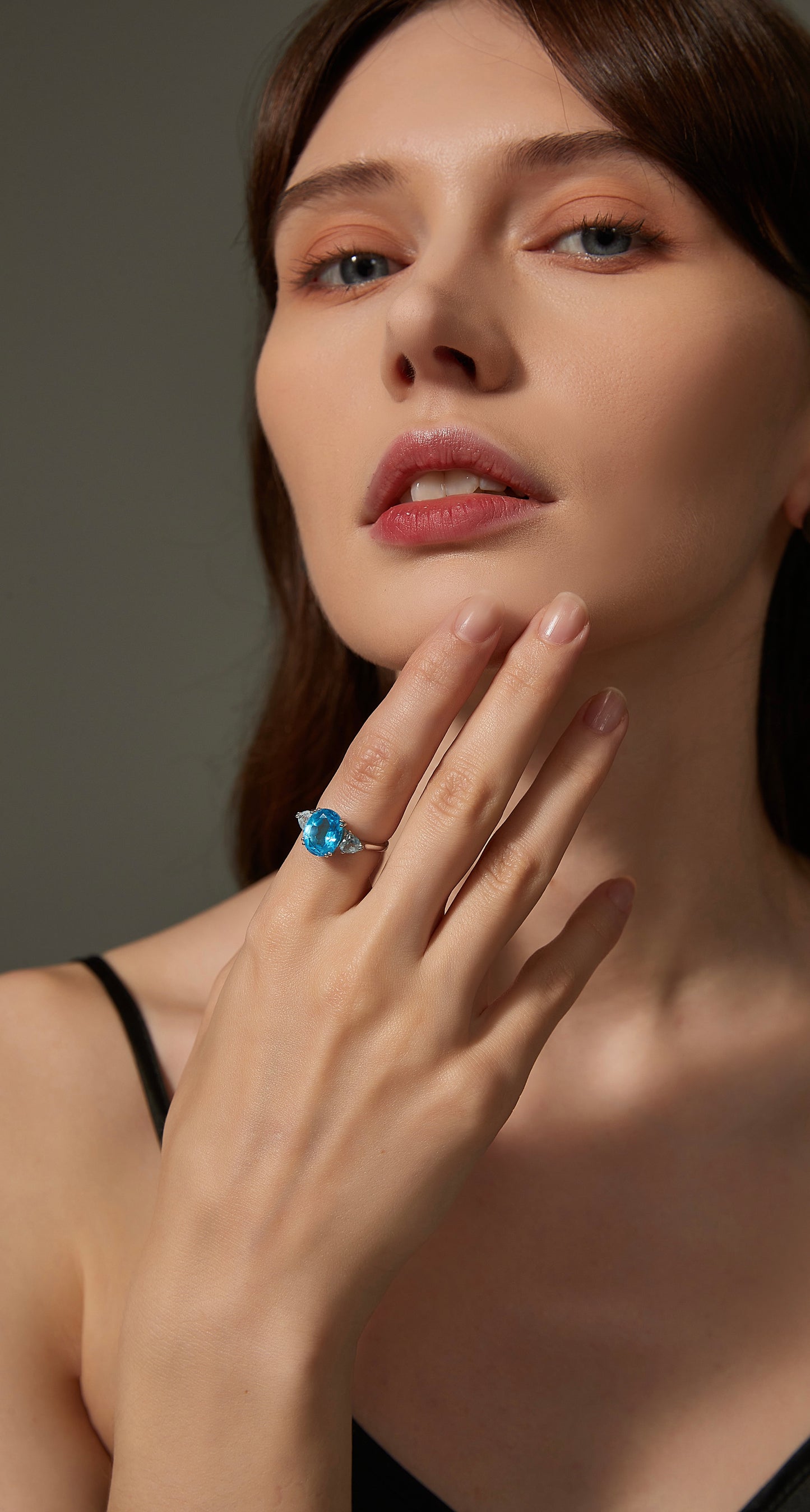 Blue Topaz Ring