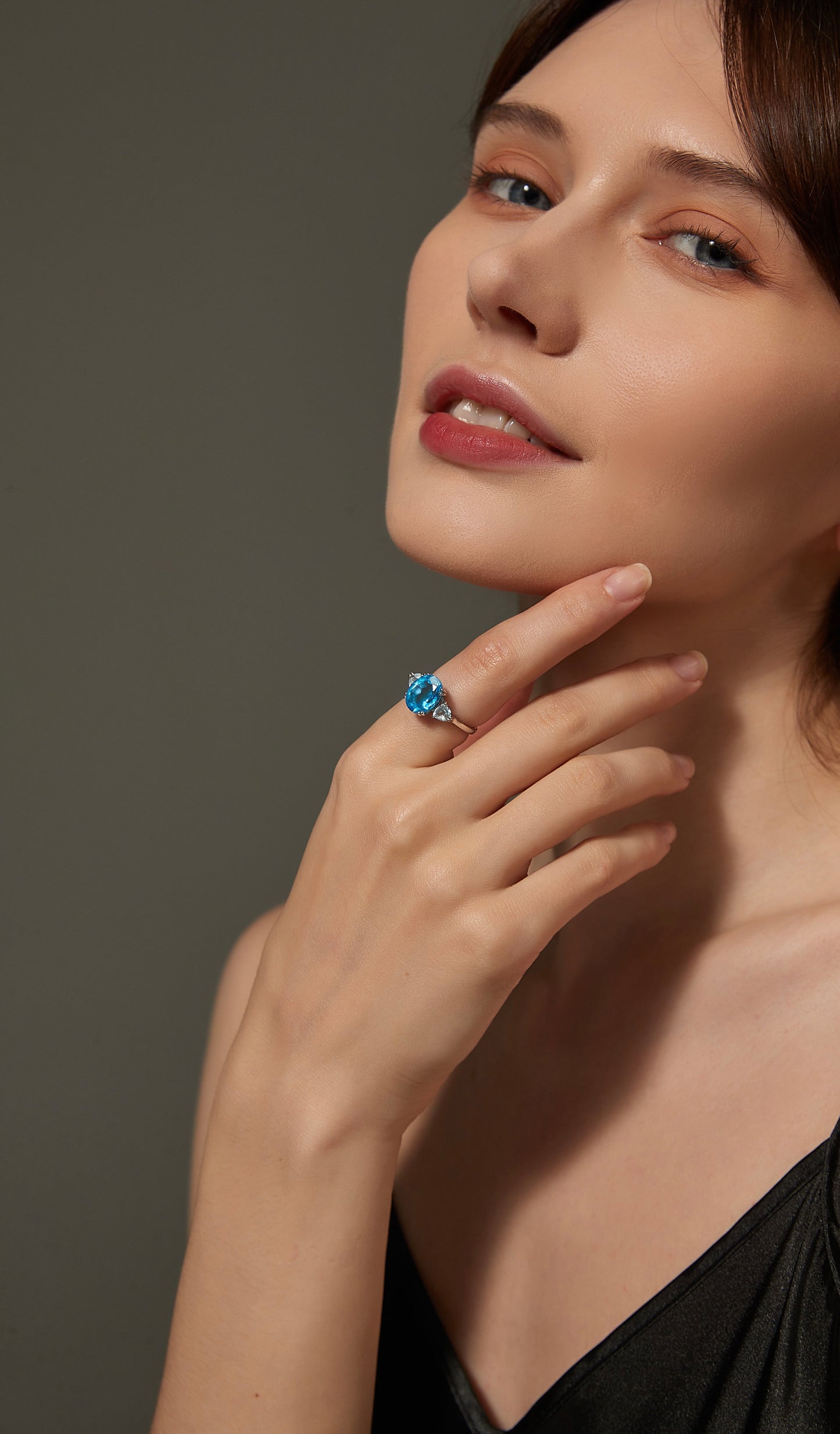 Blue Topaz Ring