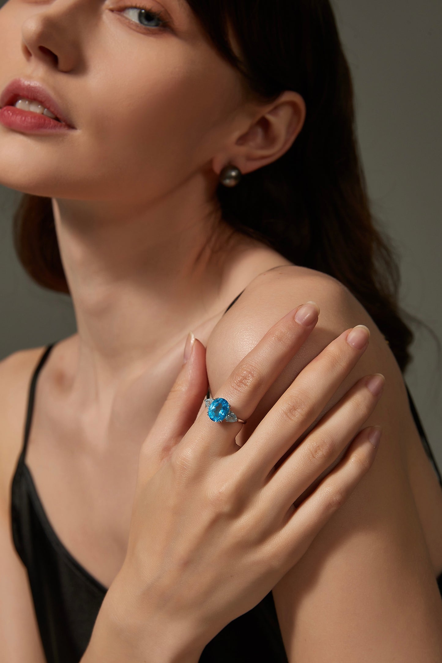 Blue Topaz Ring