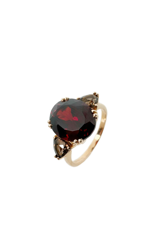 Red (Dark) Garnet Ring